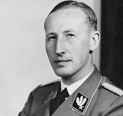 Reinhard Heydrich, artífice de la apertura del campo de Terezin