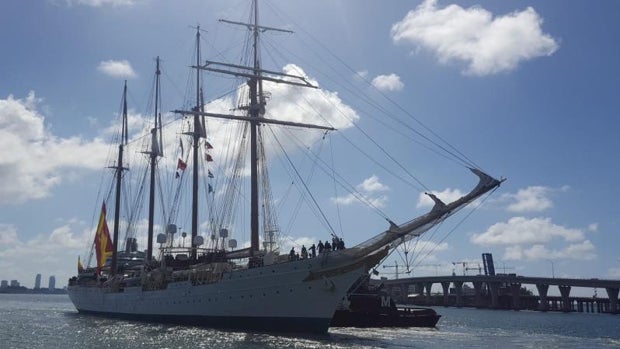 El Buque Espa Ol Elcano Llega A M Xico Al Recrear El Viaje De Magallanes