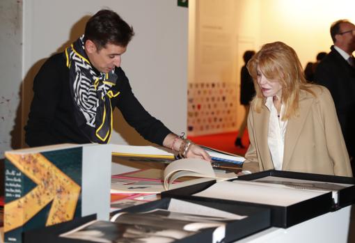 La baronesa Thyssen en ARCO