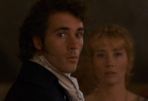 Greg Wise y Emema Thompson en «Sentido y Sensibilidad»
