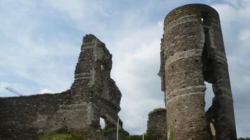 Vista actual del castillo de Champtocé