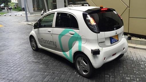 El nuTonomy está preparado para tres pasajeros