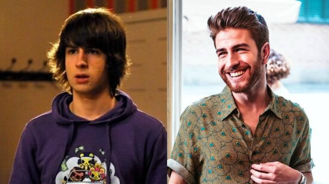 Mario Marzo como Lucas en «Los protegidos» y en la actualidad