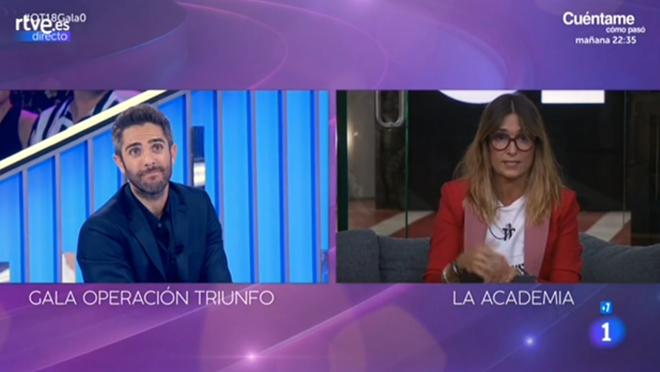 La primera conexión en directo con la academia de «OT 2018»