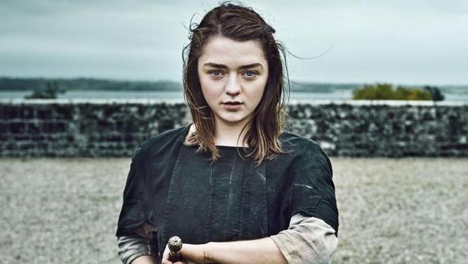 Arya Stark, una de las protagonistas de la temporada final de Juego de Tronos