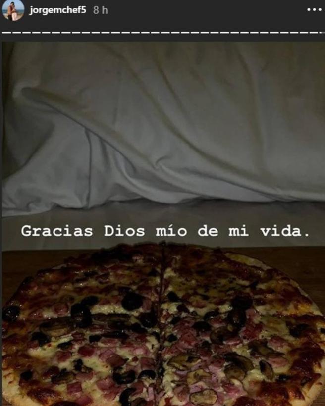 Captura de pantalla de una de las publicaciones de Jorge