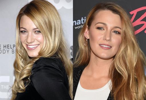 Blake Lively en 2007 y 2019