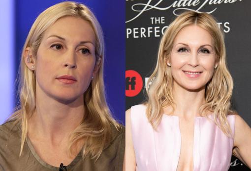 Kelly Rutherford en 2007 y 2019