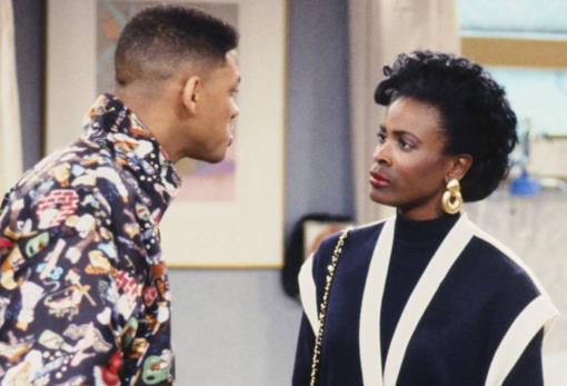 Will Smith y Janet Hubert