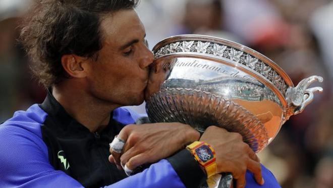 Rafael Nadal es el trigésimo séptimo en la lista de Forbes