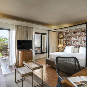 Una de las habitaciones de Vincci La Plantación Sur.