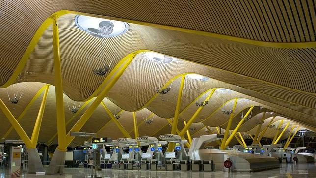 Un aspecto de la T4, en Madrid Barajas