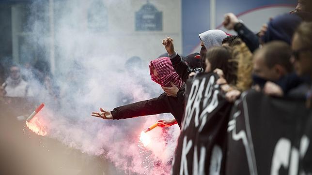 Catorce detenidos en una manifestación contra la extrema derecha en París
