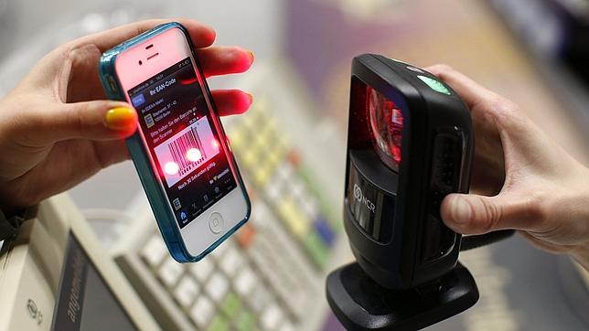 Len el código de barras en un iPhone