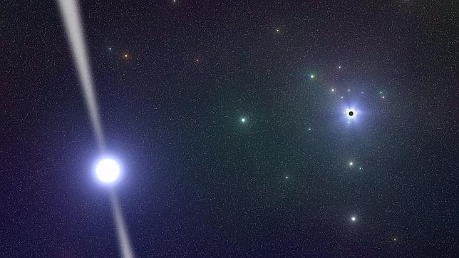 El púlsar que explicará la «dieta» del agujero negro central de nuestra galaxia