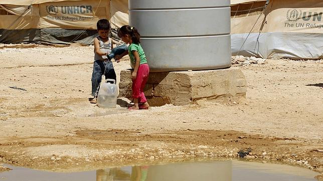 Refugiados sirios en Jordania