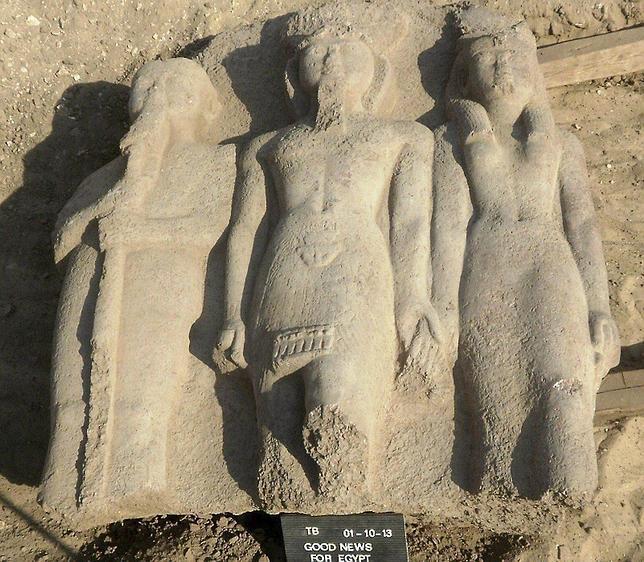 La estatua de Ramsés II