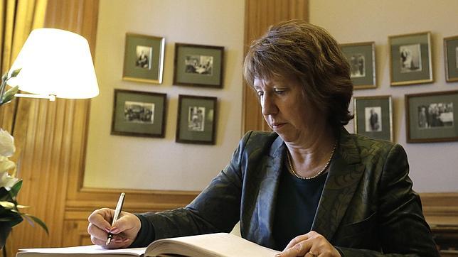 la jefa de la diplomacia de la UE, Catherine Ashton, en una fotografía de archivo