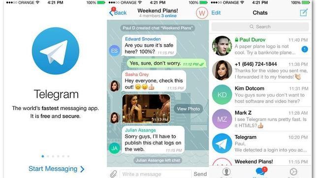 Telegram es mucho más segura que otras aplicaciones como WhatsApp»