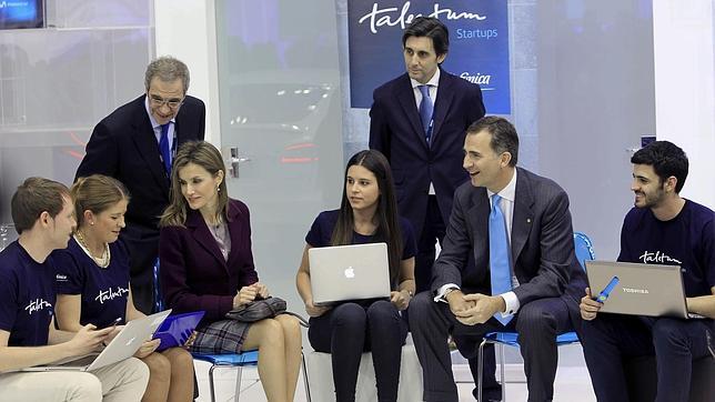El Príncipe llama a los jóvenes emprendedores españoles a ser referentes mundiales