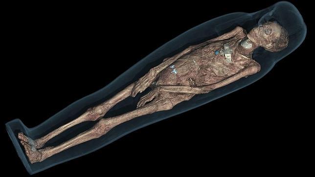 Tamut, la momia de 3.000 años, con pelo a lo «garçon» y que «cantaba a los dioses»