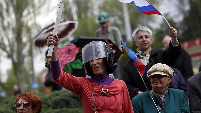 Los separatistas quieren recrear la región zarista de «Nueva Rusia» en Ucrania