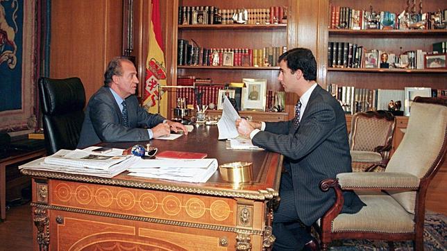 Así es el despacho del Rey que ocupará Don Felipe