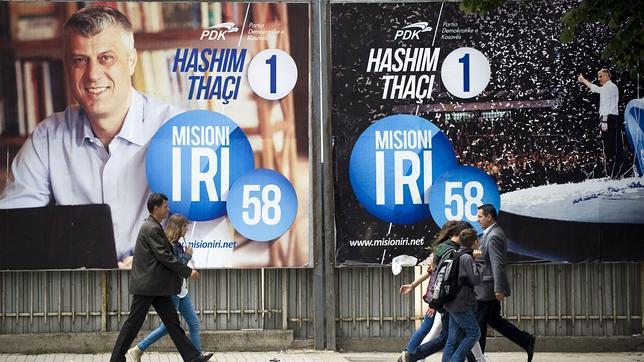 Gana en Kosovo el partido del primer ministro Thaci, según sondeo