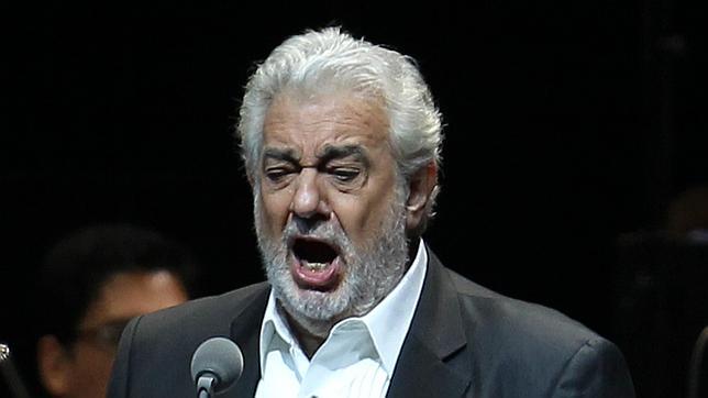 El tenor Plácido Domingo