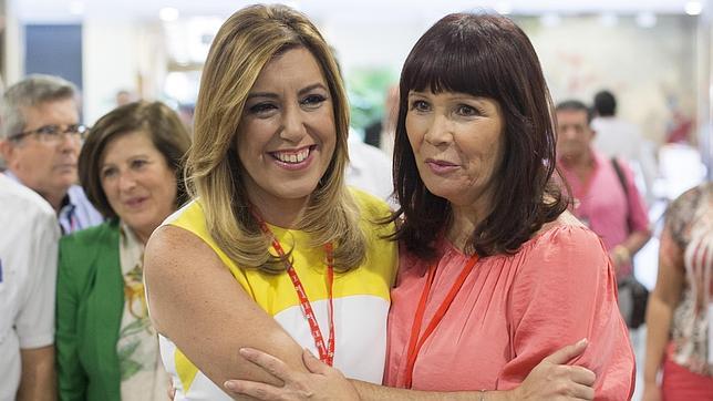 Susana Díaz y Micaela Navarro, este fin de semana en el Congreso del PSOE