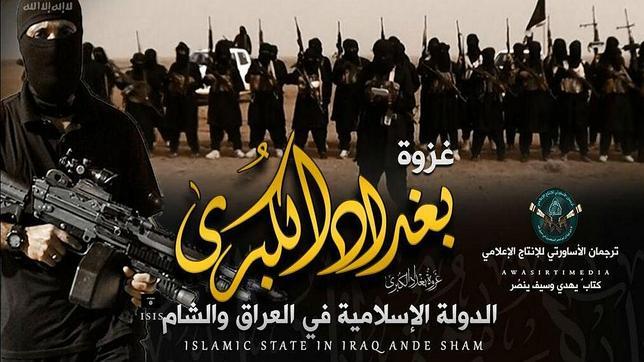 Terroristas del autodenominado Estado Islámico en un fotograma de un vídeo propagandístico
