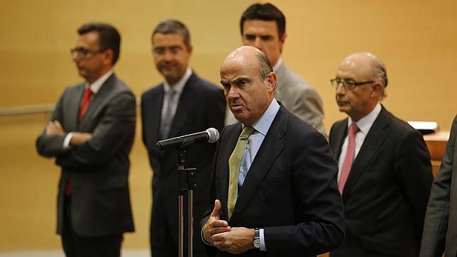 El ministro de Economía, Luis de Guindos