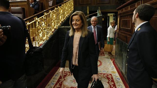 La ministra de Empleo, Fátima Báñez