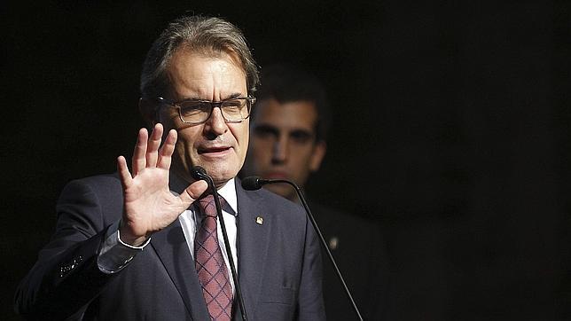Artur Mas, presidente de la Generalitat de Cataluña