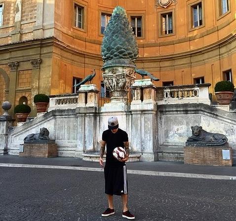 Justin Bieber en el Vaticano