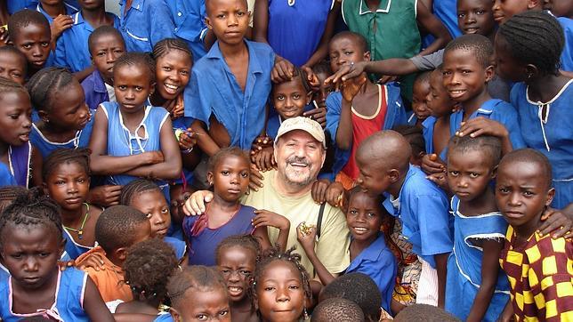El padre José Luis Garayoa, misionero de la orden los Agustinos Recoletos en Sierra Leona