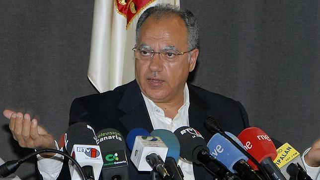 El presidente del Cabildo de La Gomera, Casimiro Curbelo