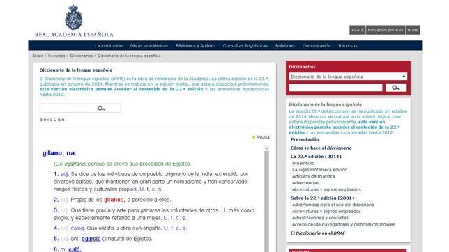 La edición digital no recoge todavía la acepción que causa la protesta