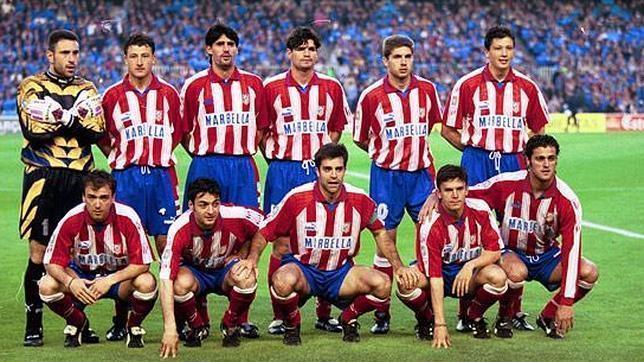 El Atlético del doblete, que en la temporada 1995-96 ganó la Liga y la Copa