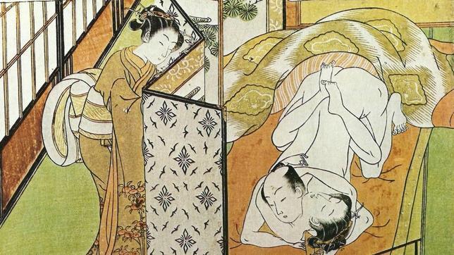 Grabado del artista japonés Katsushika Hokusai