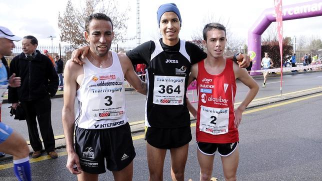 Los tres ganadores de Legua «Julio Rey»