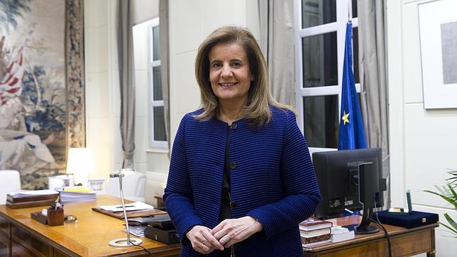 La ministra de Empleo y Seguridad Social, Fátima Báñez