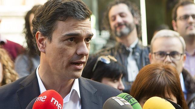 Pedro Sánchez, líder del PSOE