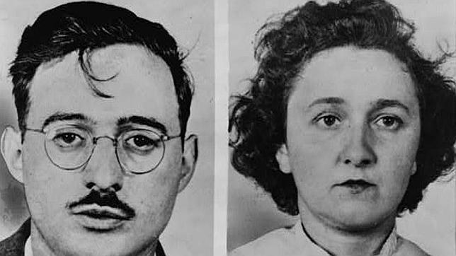Julius y Ethel Rosenberg, que fueron ejecutados en la silla eléctrica el 19 de junio de 1953