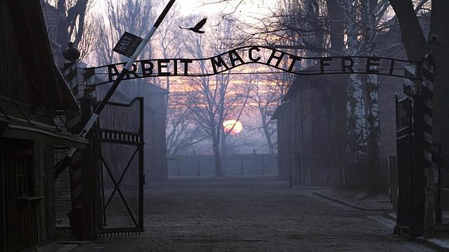 Entrada al campo de concentración de Auschwitz