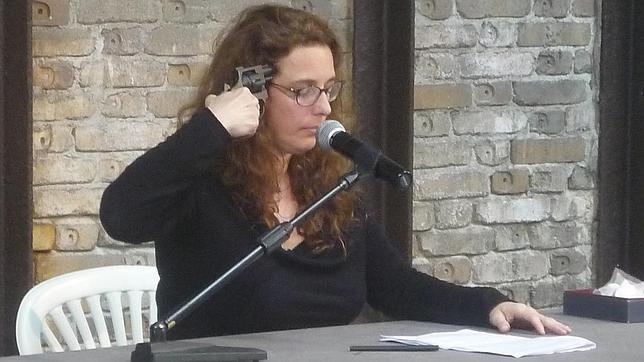 Tania Bruguera en la «performance» de la 53ª Bienal de Venecia