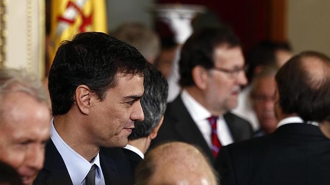 Pedro Sánchez y Mariano Rajoy