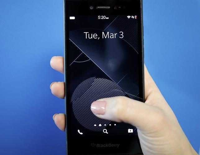 En la imagen el Blackberry Leap