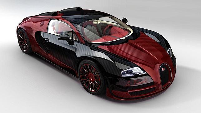 El Bugatti Veyron La Finale es una pieza única, propiedad de un jeque árabe. Culmina la producción Veyron.