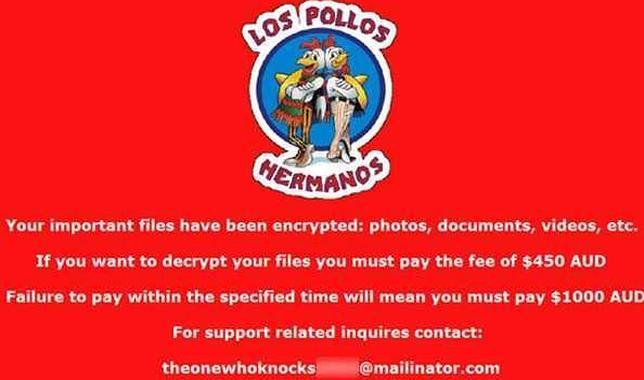 Virus informático inspirado en «Breaking Bad»